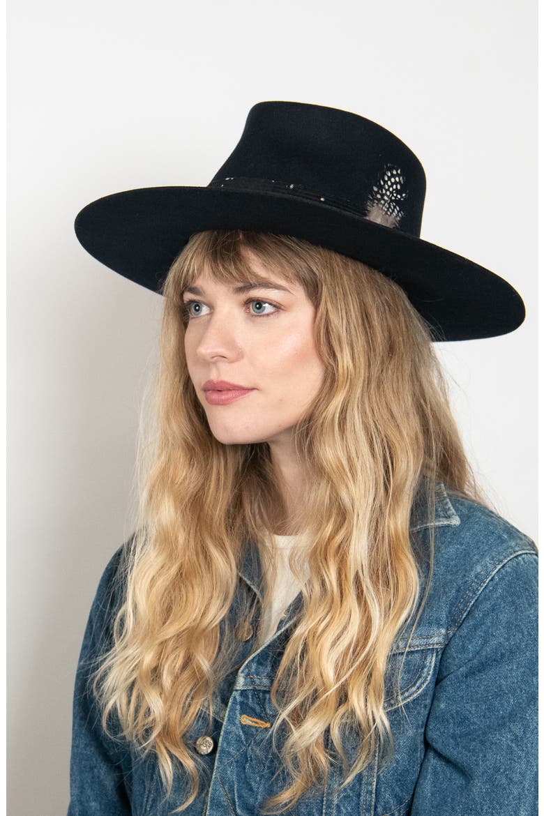 Cashmere Rancher Hat, Alternate, color, MIDNIGHT
