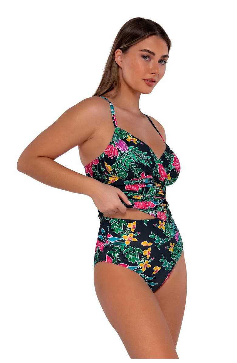 Sunsets Serena Tankini Swimsuit Top - F Cup, Alternate, color,
