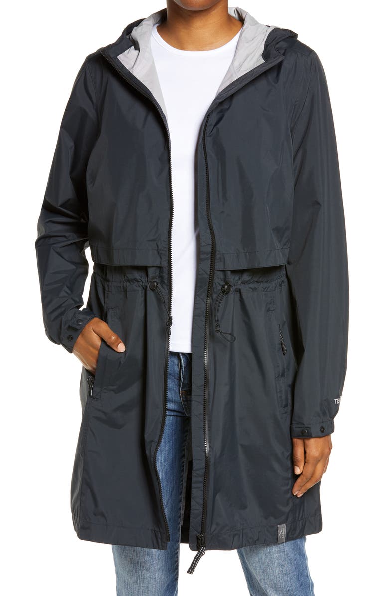 L.L.Bean Meridian Hooded Raincoat, Main, color, 