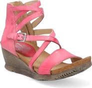 Miz Mooz Shay Strappy Wedge Sandal