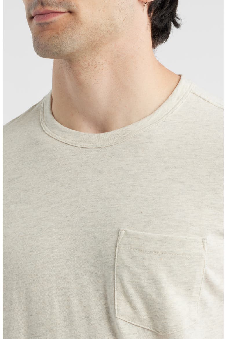 Sunwashed Pocket T-Shirt, Alternate, color, ISLAND DUNE HEATHER