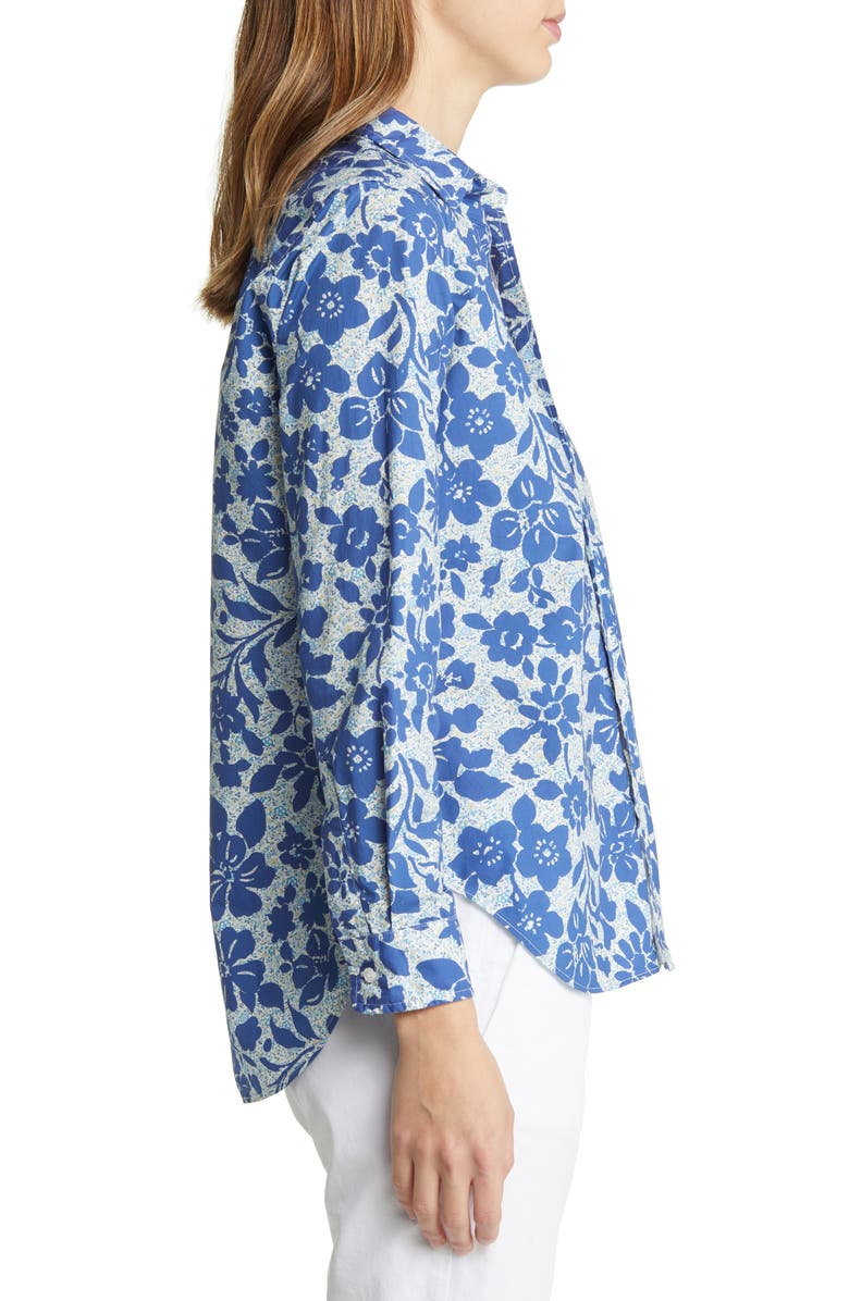 Frank & Eileen Frank Floral Print Cotton Button-Up Shirt, Alternate, color,