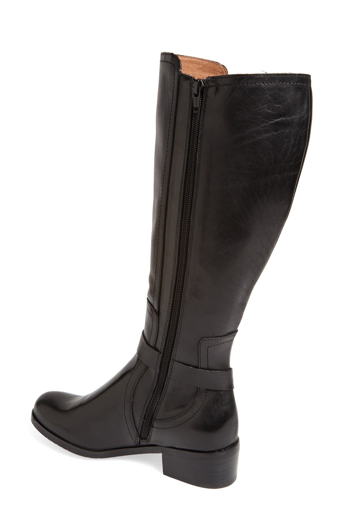 Corso Como 'Baylee' Wide Calf Leather Boot, Alternate, color, 