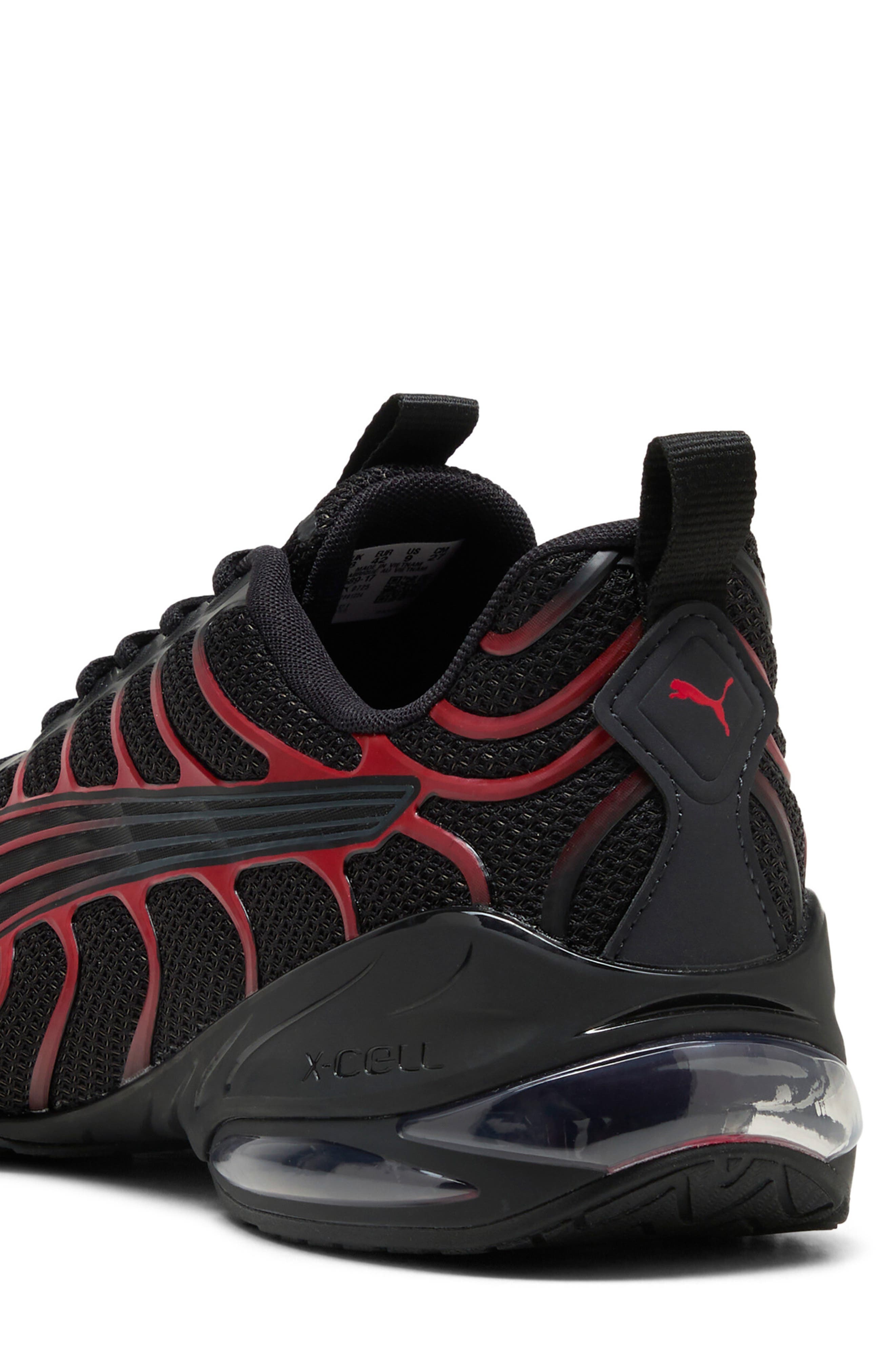 Voltra Sneaker, Alternate, color, PUMA BLACK/ DARK GRAY/ RED