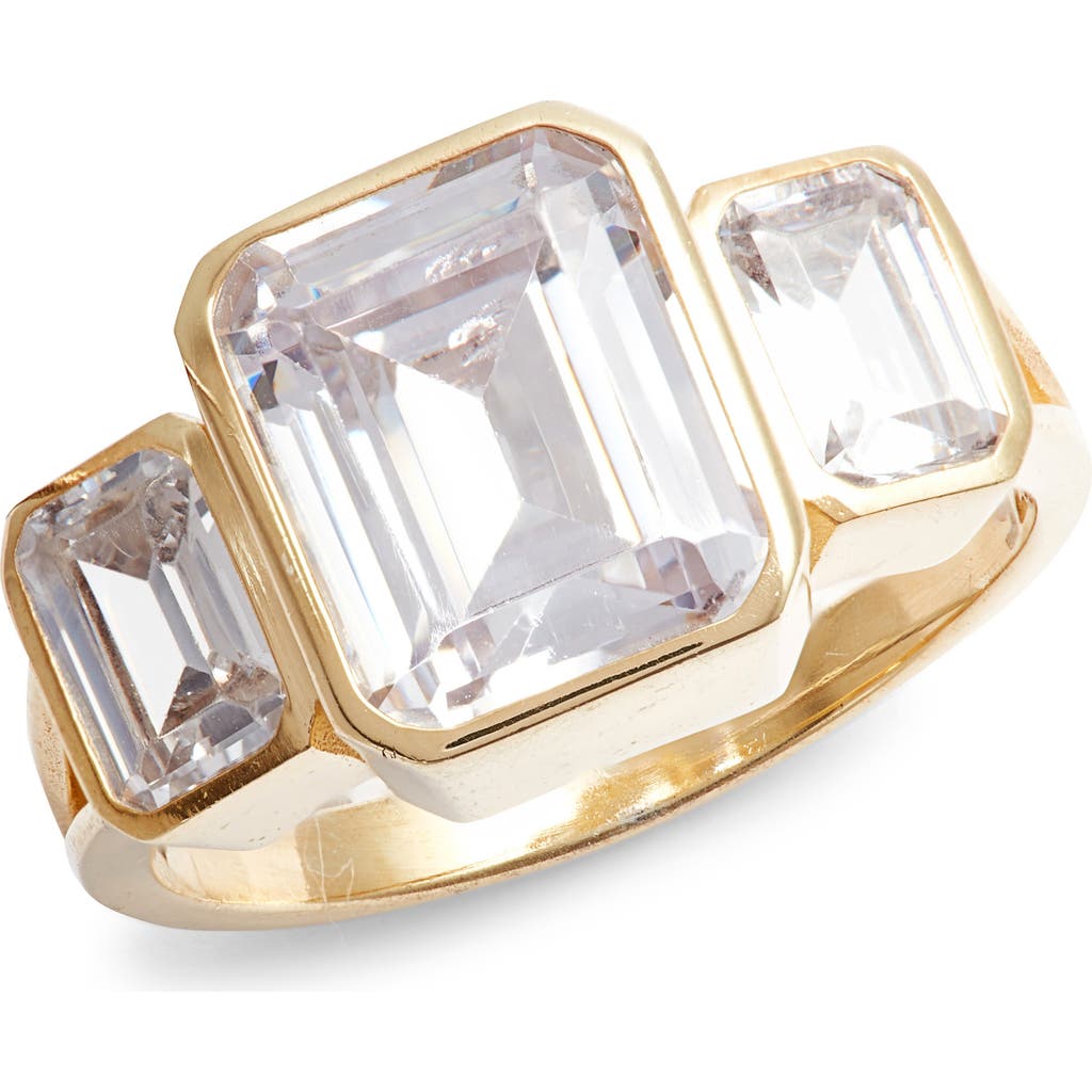 Shymi Cubic Zirconia Ring In Gold