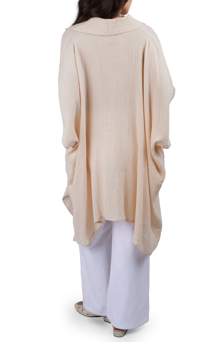 SAACHI Oversize Cover-Up Shirt, Alternate, color, Beige