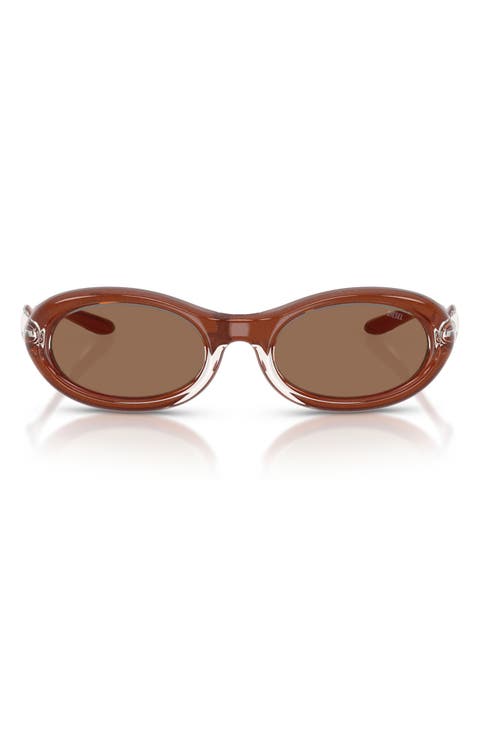 DL3011U 51mm Oval Sunglasses