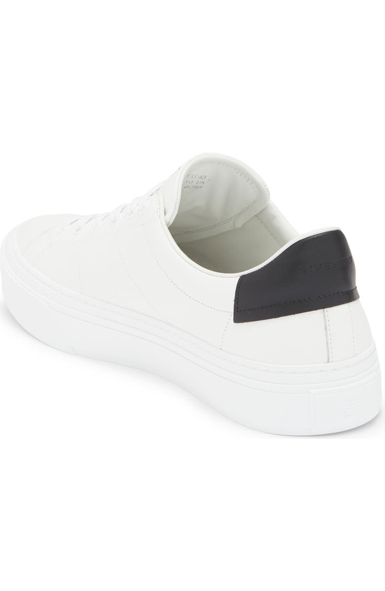 Givenchy City Platform Sneaker, Alternate, color, White Black