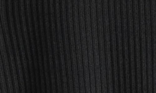 Rhone Livluxe Rib Cardigan In Black