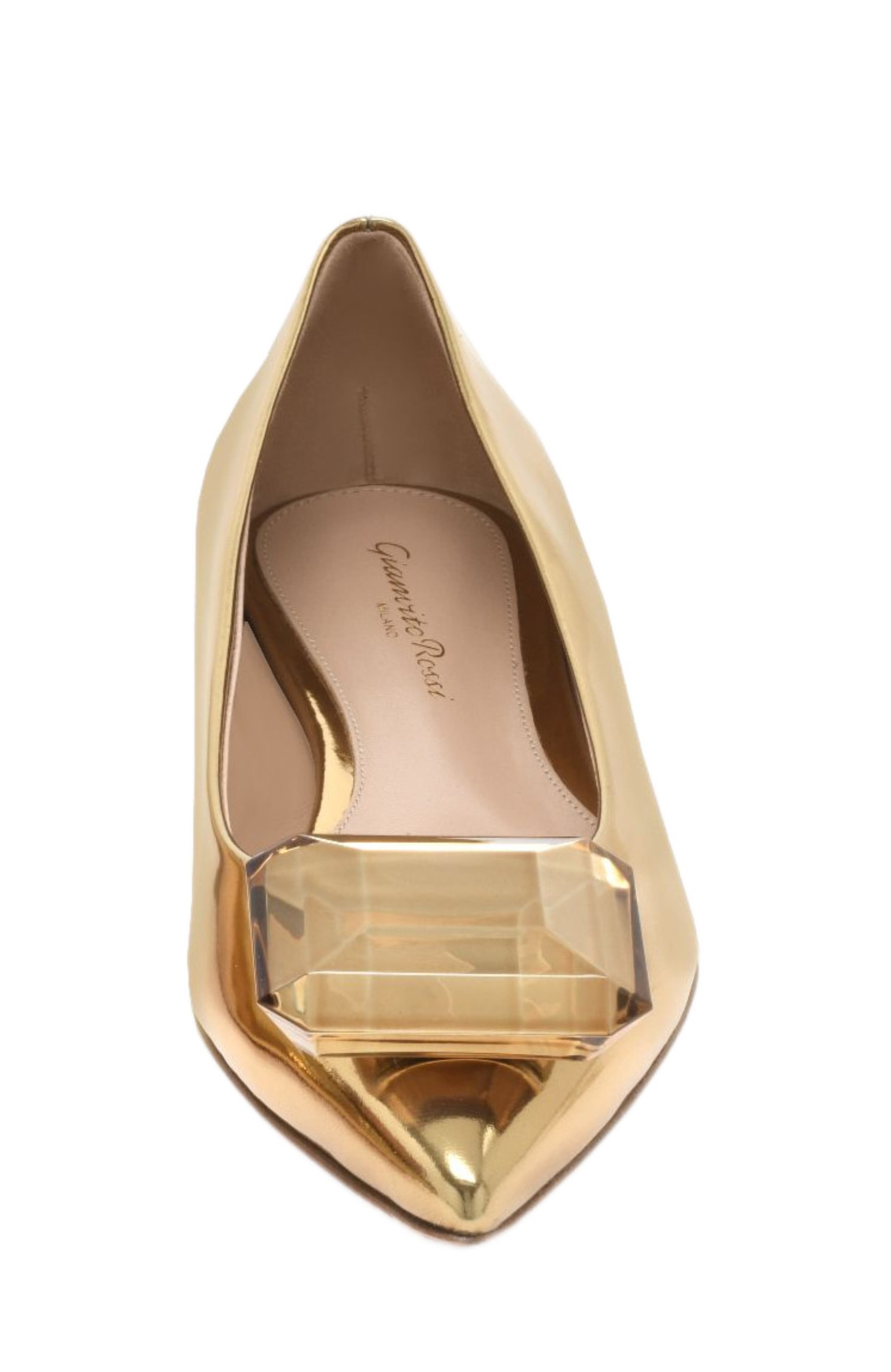 Gianvito Rossi Jaipur 05 Ballerinas, Alternate, color, 