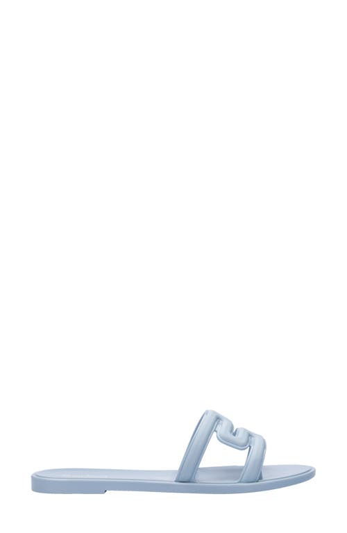 Shop Melissa M Slide Sandal In Light Blue