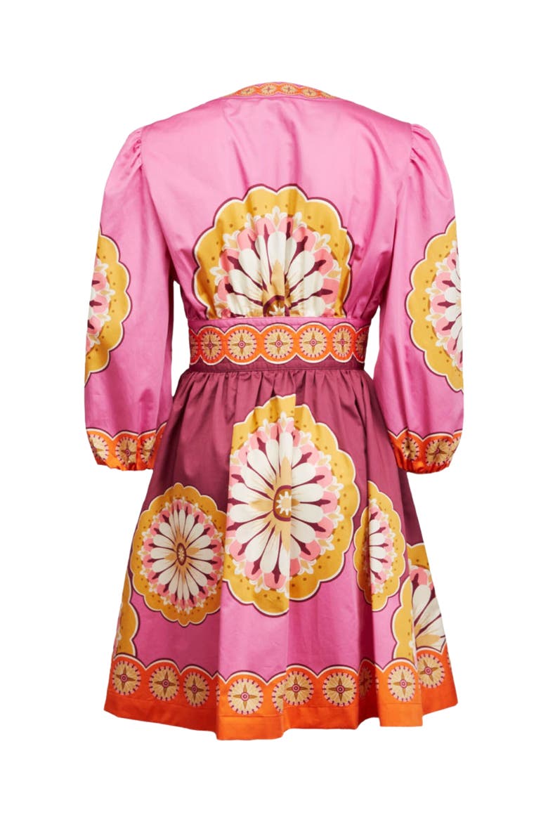 Margherita Dress Napoli Plates Placée Pink, Alternate, color, Napoli Plates Placée Pink