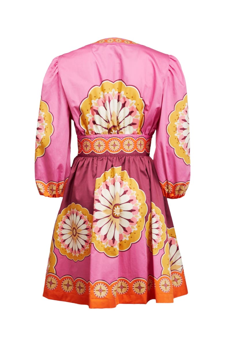 La DoubleJ Margherita Dress Napoli Plates Placée Pink, Alternate, color, Napoli Plates Placée Pink