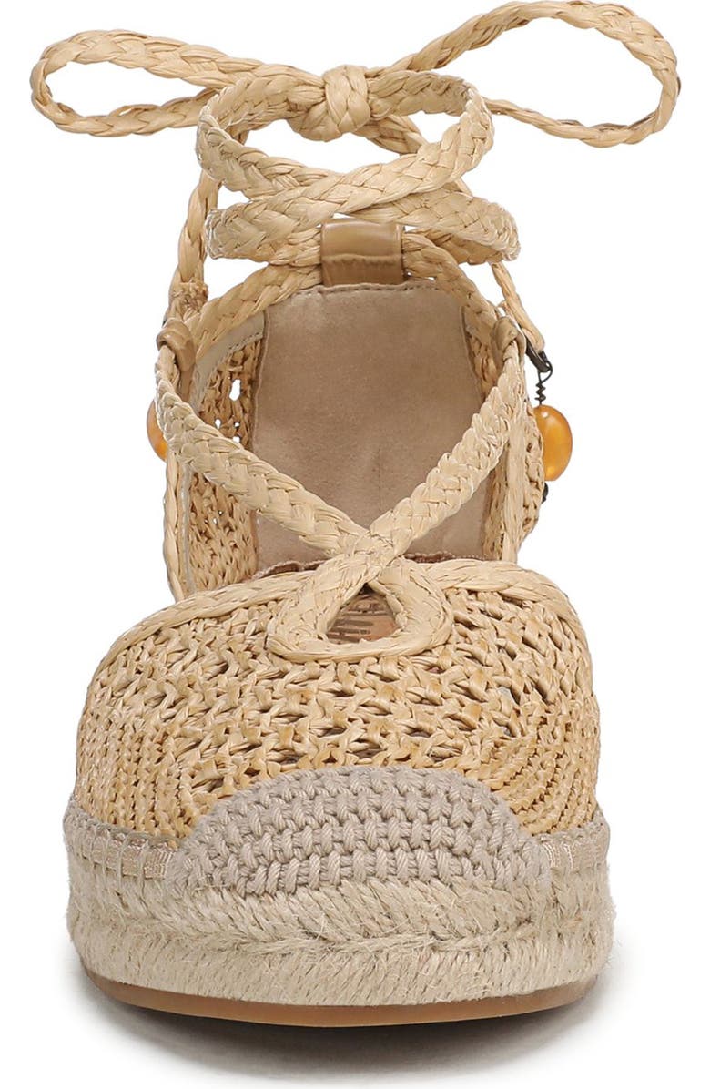 Sam Edelman Margot Ankle Wrap Platform Espadrille, Alternate, color, Natural