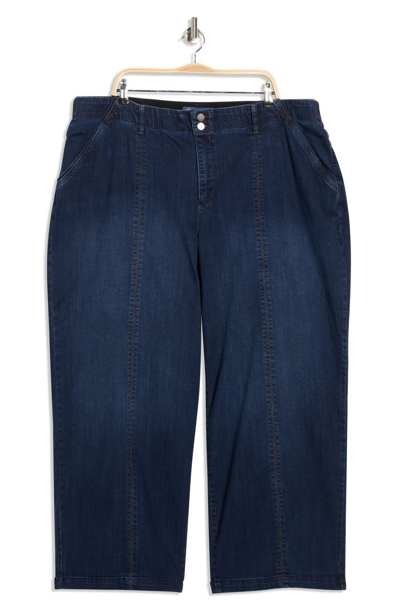 Democracy Sky Rise Wide Leg Jeans, Main, color, Indigo