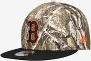 New Era Men's New Era Camo Boston Red Sox Realtree Orange Pop 9FIFTY Snapback Hat