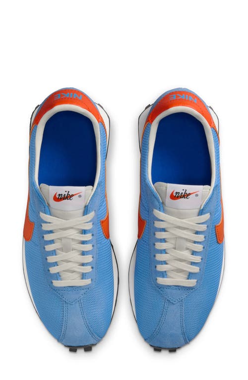Nike Ld-1000 Suede And Leather-trimmed Mesh Sneakers In Blue
