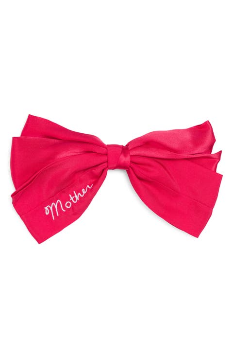 The Bow Silk Hair Clip