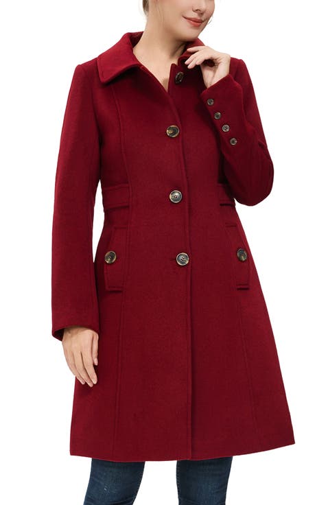 Women's Arina Wool Blend Walking Coat