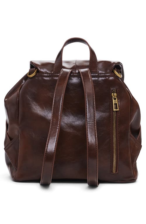 Desigual Faux Leather Convertible Backpack In Brown
