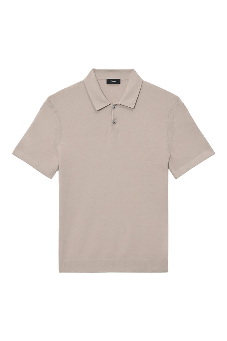 Goris Grid Light Performance Polo, Alternate, color, EARL GREY