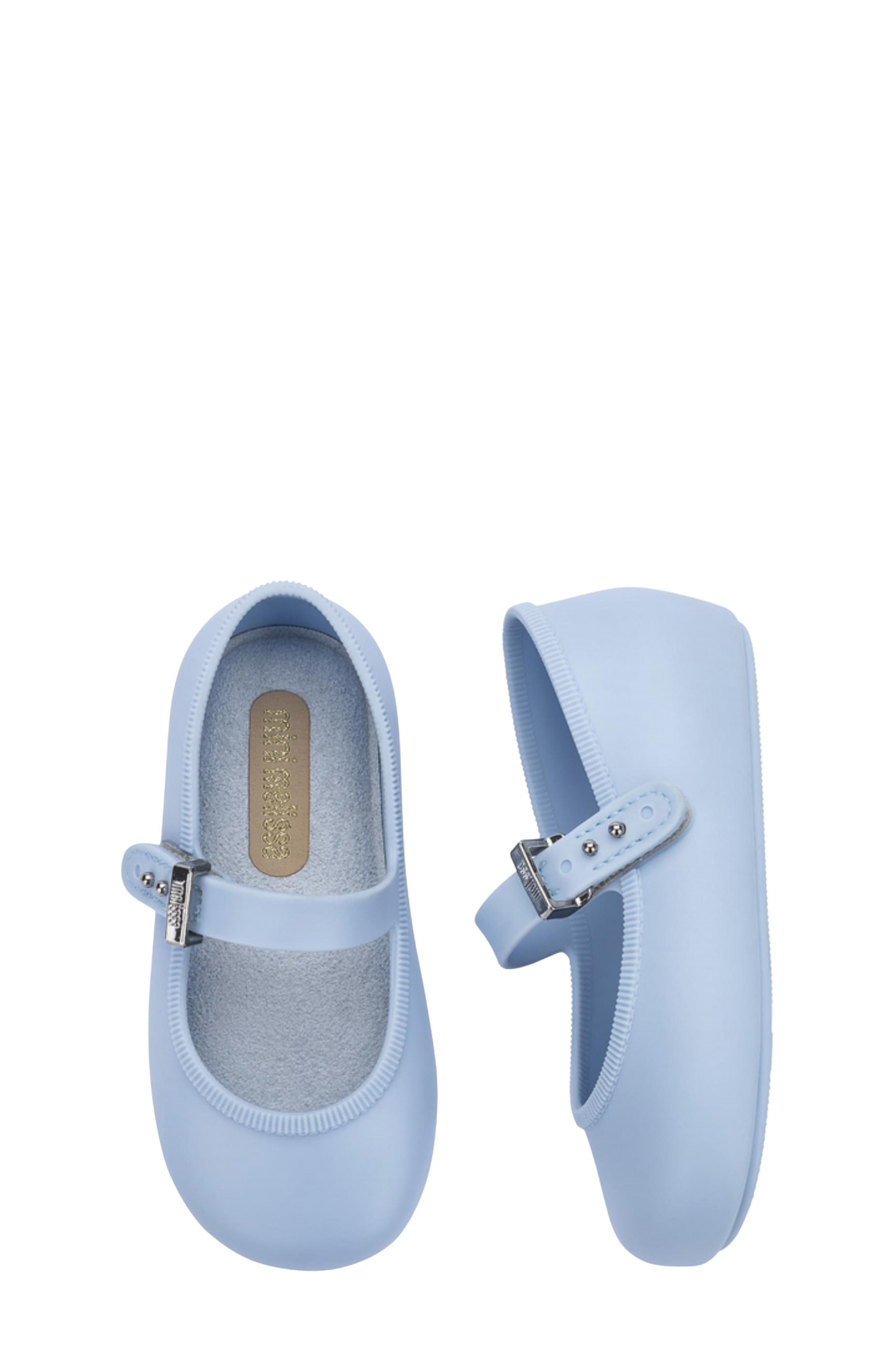 Kids' Soft Ballerina Baby Mary Jane Flat, Alternate, color, LIGHT BLUE
