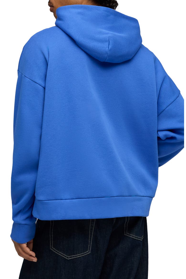 Boxy Essentials Hoodie, Alternate, color, MOUNTAIN BLUE