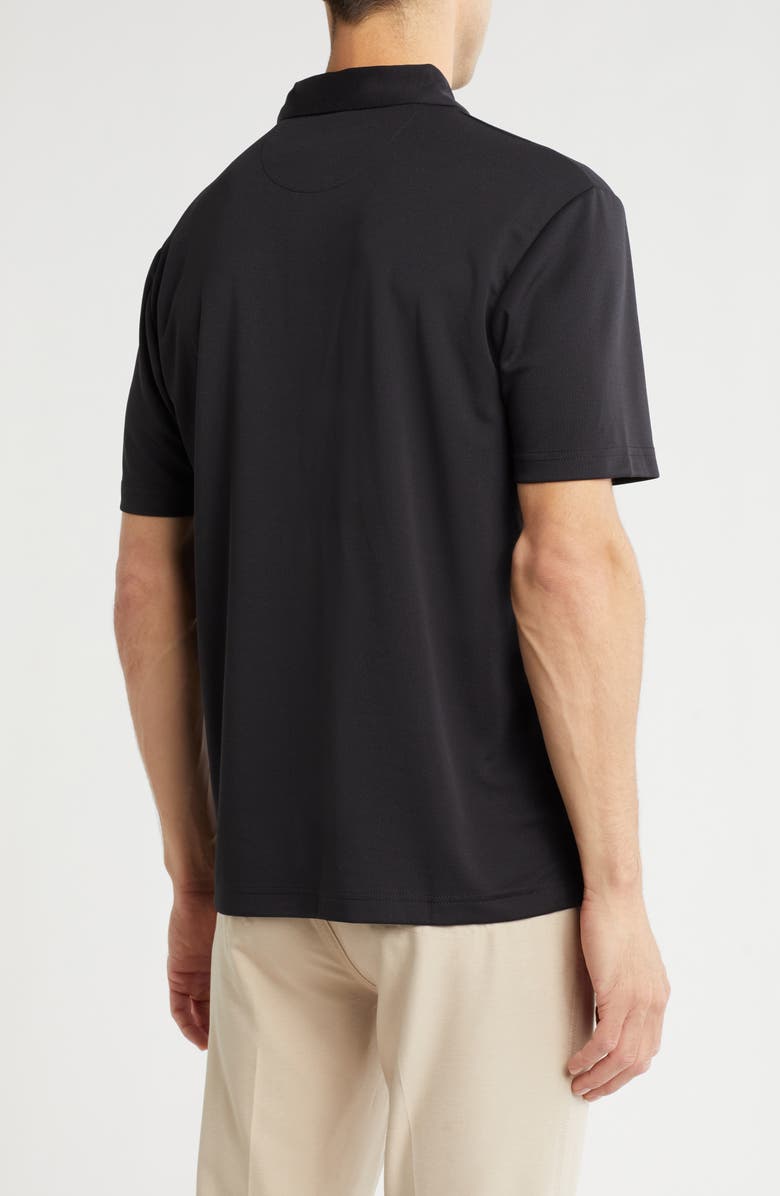 Callaway Micro Texture Polo, Alternate, color, Caviar