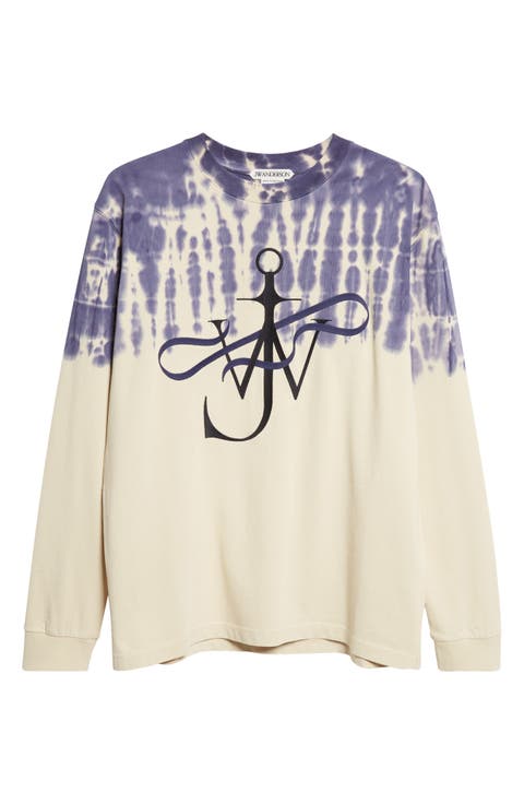 Tie Die Ribbon Anchor Logo T-Shirt