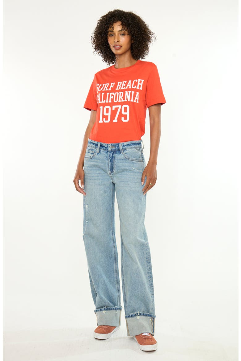 Rebel 90s Low Rise Loose Baggy Jeans, Alternate, color, Medium Light
