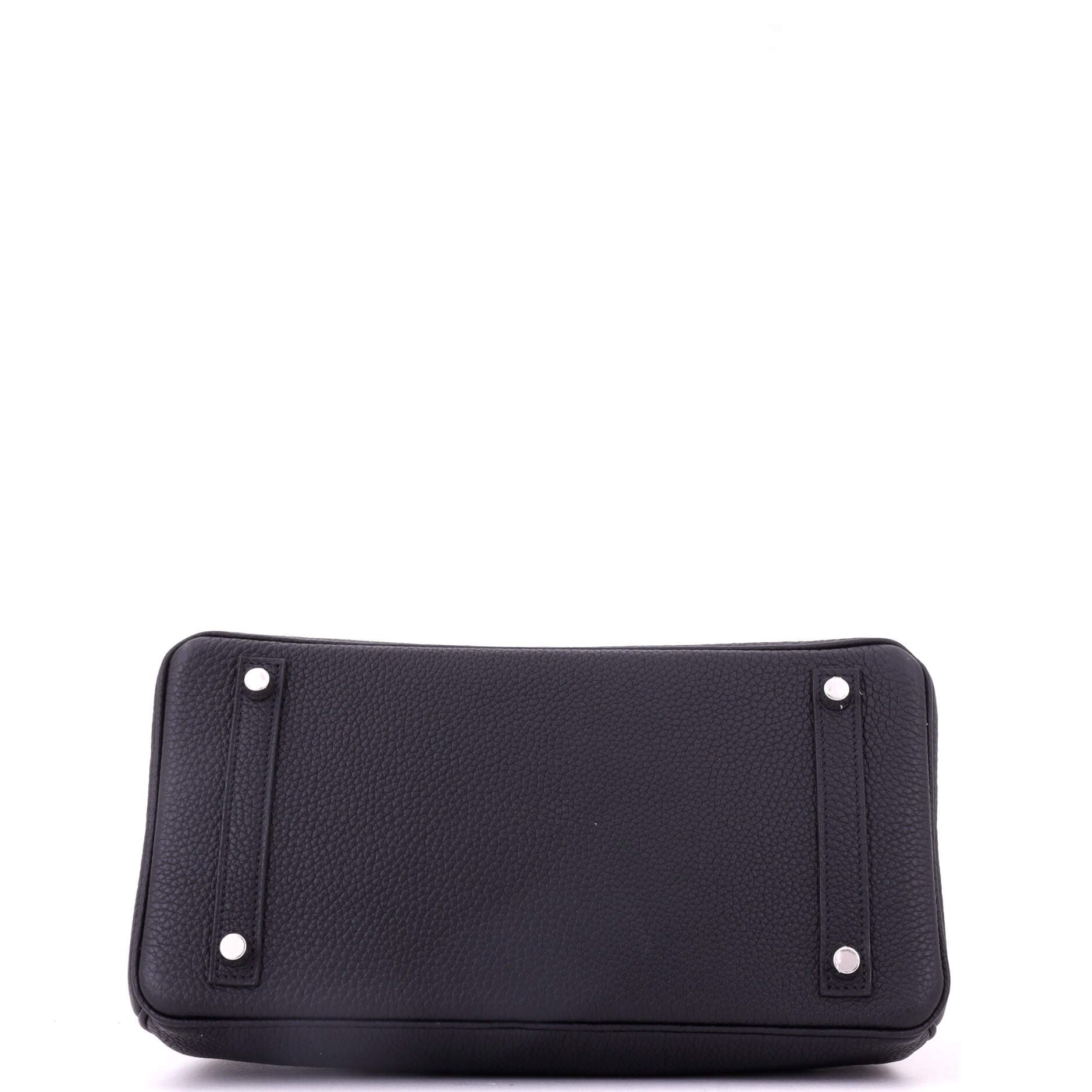 Birkin Handbag Black Togo with Palladium Hardware 30, Alternate, color, Black