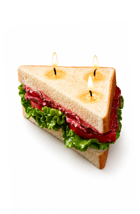 Bacon Lettuce Tomato Sandwich Candle