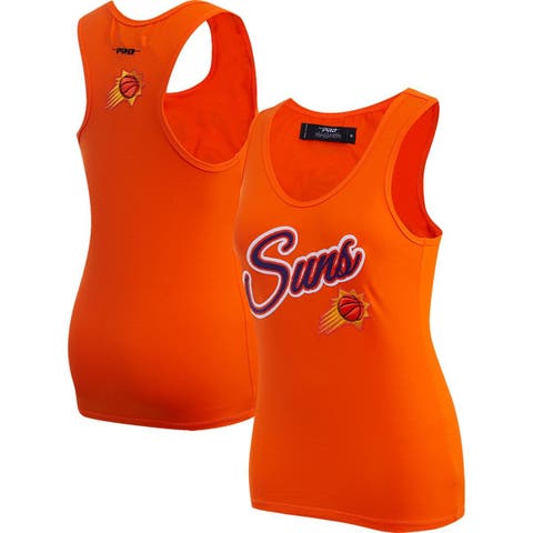 Women's Pro Standard  Orange Phoenix Suns Script Tank Top