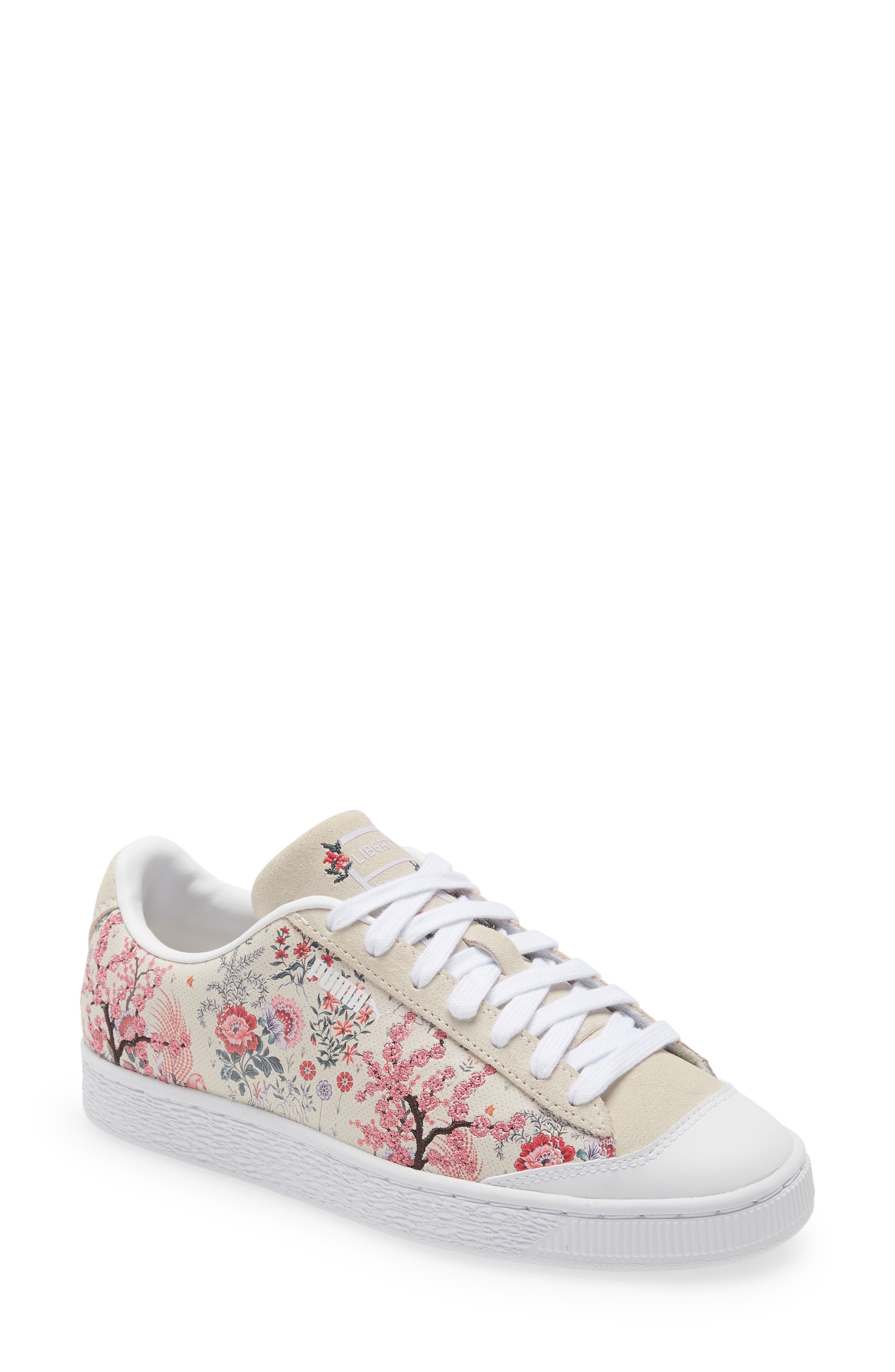 PUMA x Liberty Basket Low Top Sneaker, Main, color, 