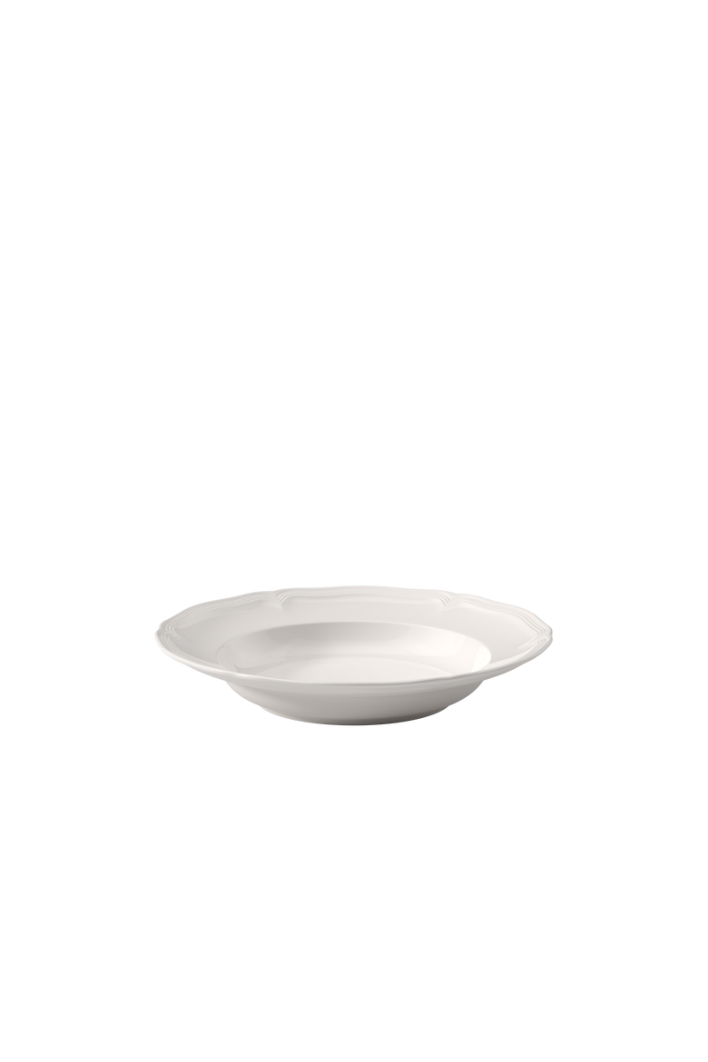 Manoir Soup Bowl, Alternate, color, white