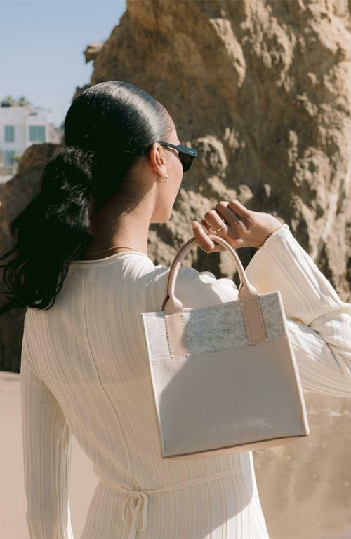 Graf & Lantz Graf Lantz Jaunt Merino Wool Mini Tote In White