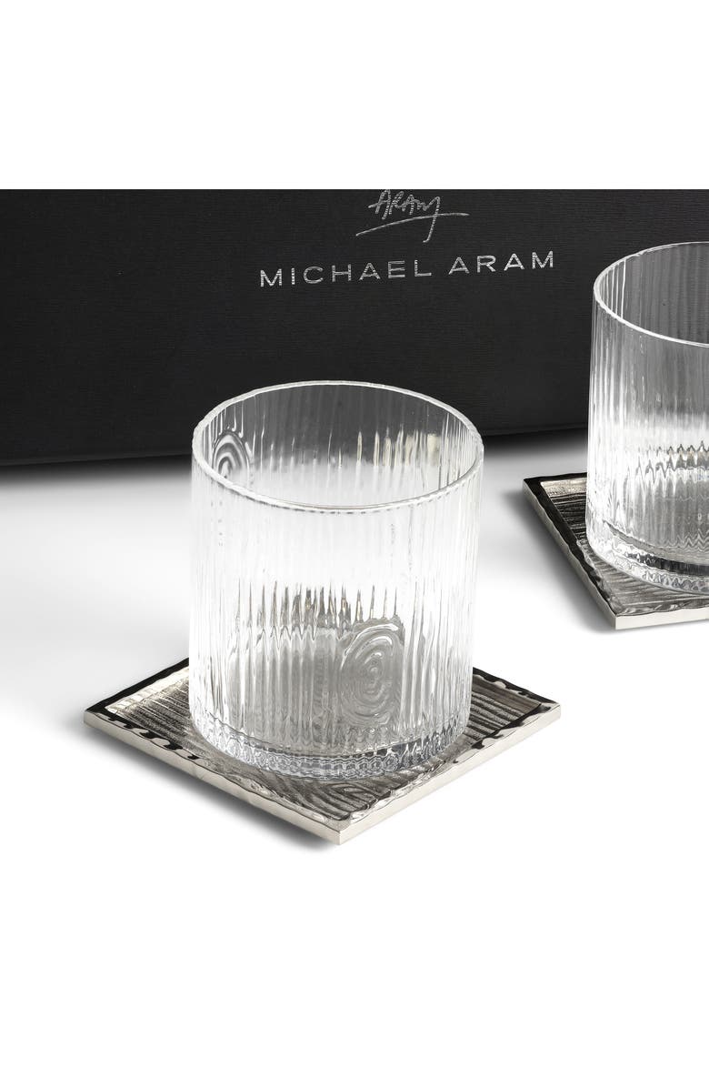 Michael Aram Ivy & Oak Tumbler and Coaster Set, Alternate, color,
