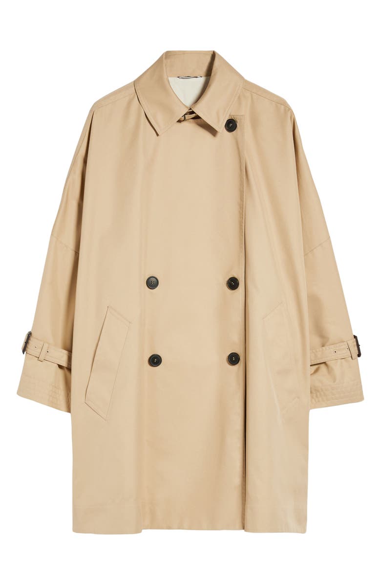 Weekend Max Mara Zelante Double Breasted Reversible Raincoat, Alternate, color, 