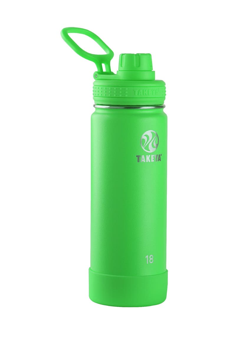 Takeya Actives 18 oz. Spout Bottle - Celestial Green, Alternate, color,