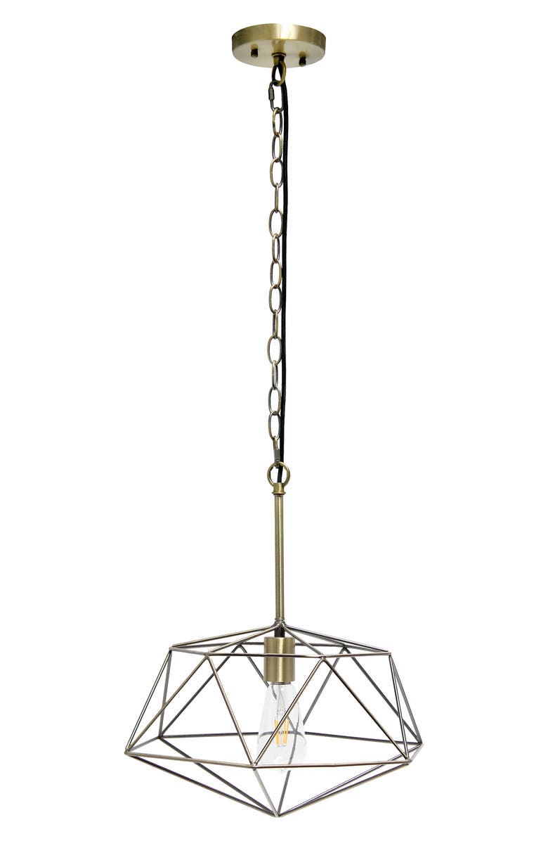 LALIA HOME Paragon Flush Mount Pendant Light, Main, color, 