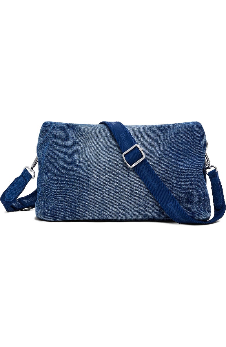 Desigual Denim Crossbody Bag, Alternate, color,