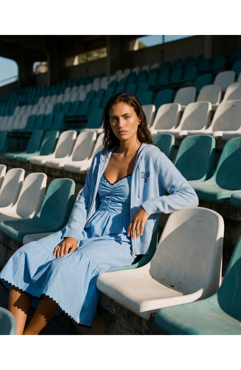 Love All Tennis Women's Courtside Dress, Alternate, color, Blue/Navy