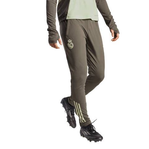 Men's adidas  Gray Real Madrid 2025/26 AEROREADY Training Pants