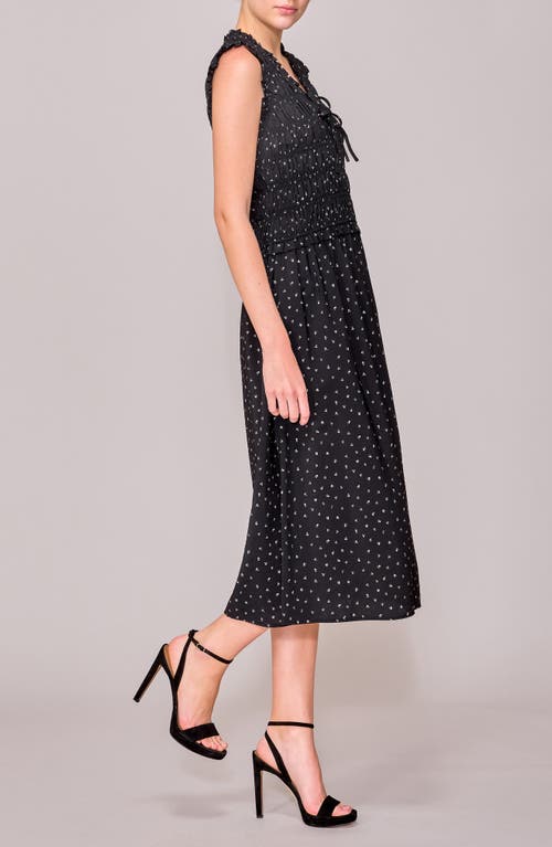 Melloday Shirred A-line Dress