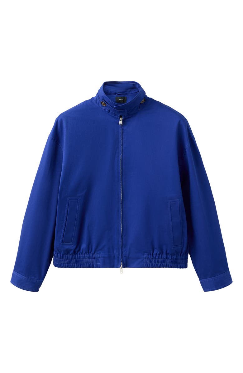 MANGO Featuring Hailey Bieber Mutis Oversize Jacket, Main, color, 