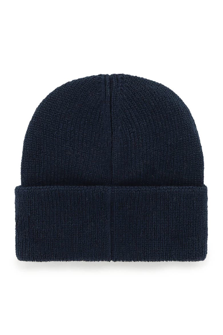 Men's '47 Navy Dallas Cowboys Foundational Cuffed Knit Hat, Alternate, color, Navy