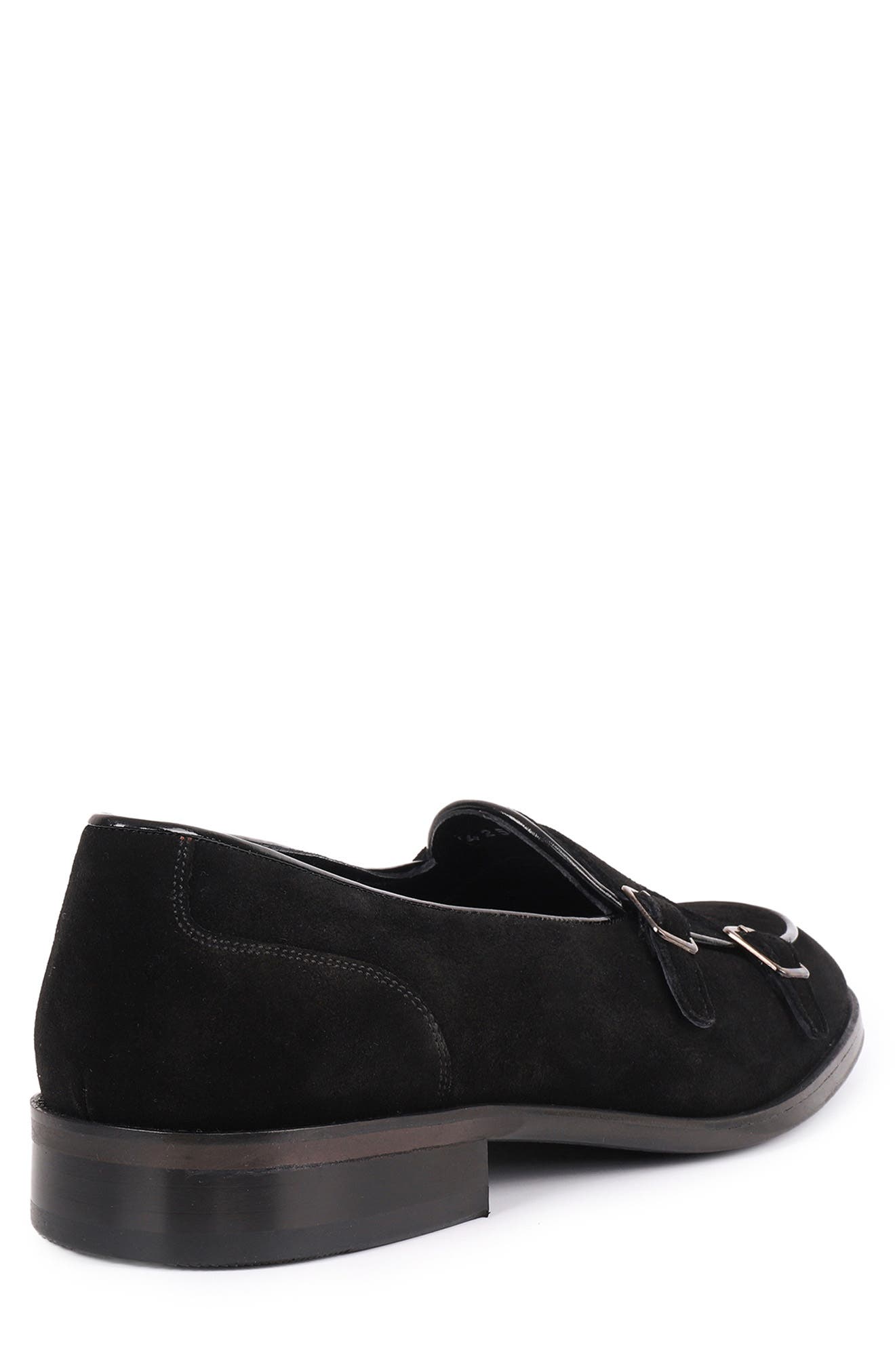 VELLAPAIS Bellville Buckle Loafer, Alternate, color, Black