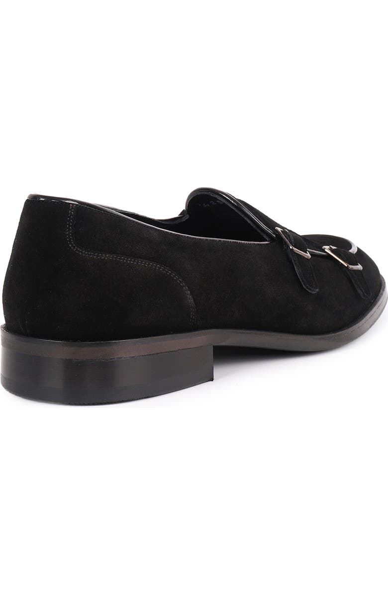 VELLAPAIS Bellville Buckle Loafer, Alternate, color, Black
