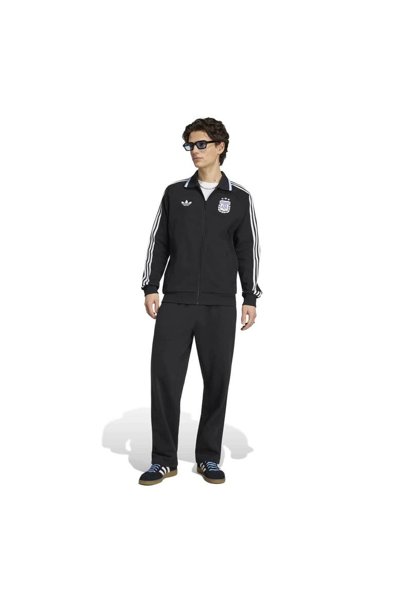 Men's adidas Black Argentina National Team 2026 Away Full-Zip Anthem Jacket, Alternate, color, Black