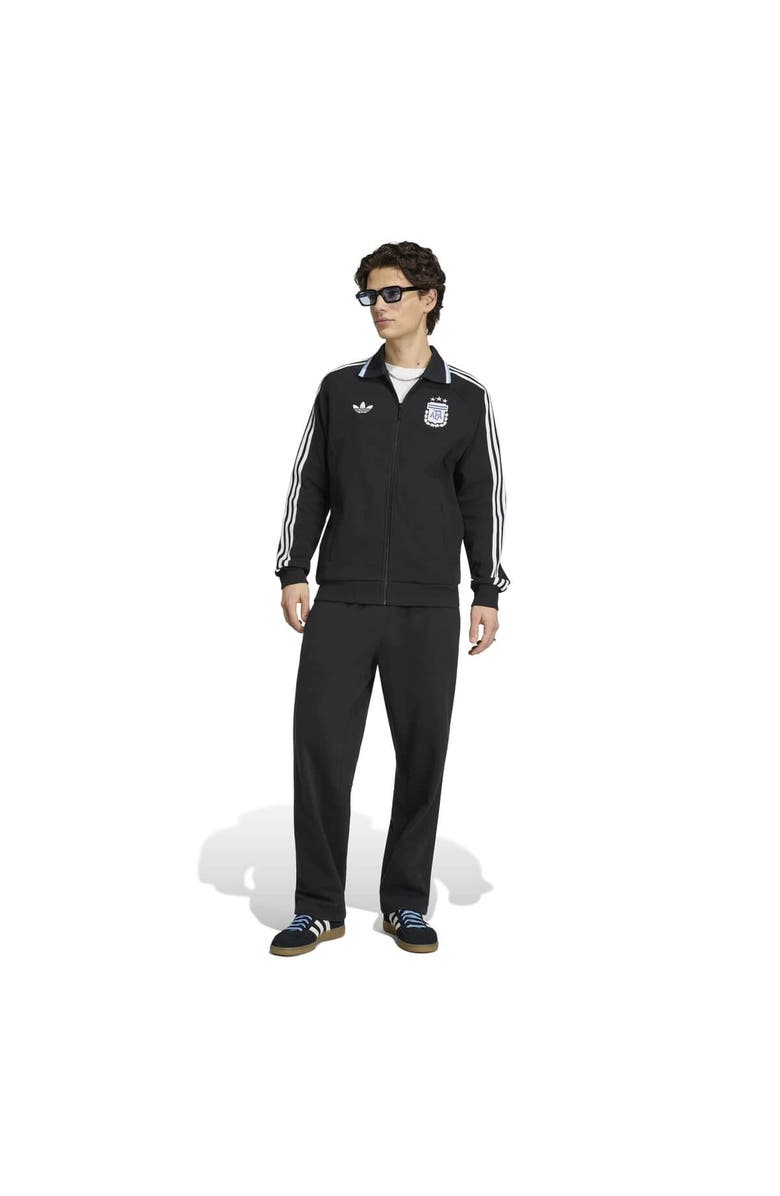 adidas Men's adidas Black Argentina National Team 2026 Away Full-Zip Anthem Jacket, Alternate, color, Black